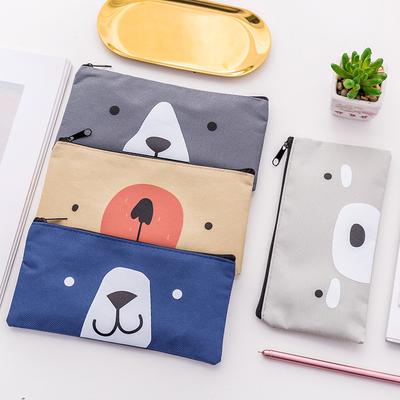 Mini Simple Oxford Tuch Schreibwarentasche Schüler Schreibwaren Federmäppchen