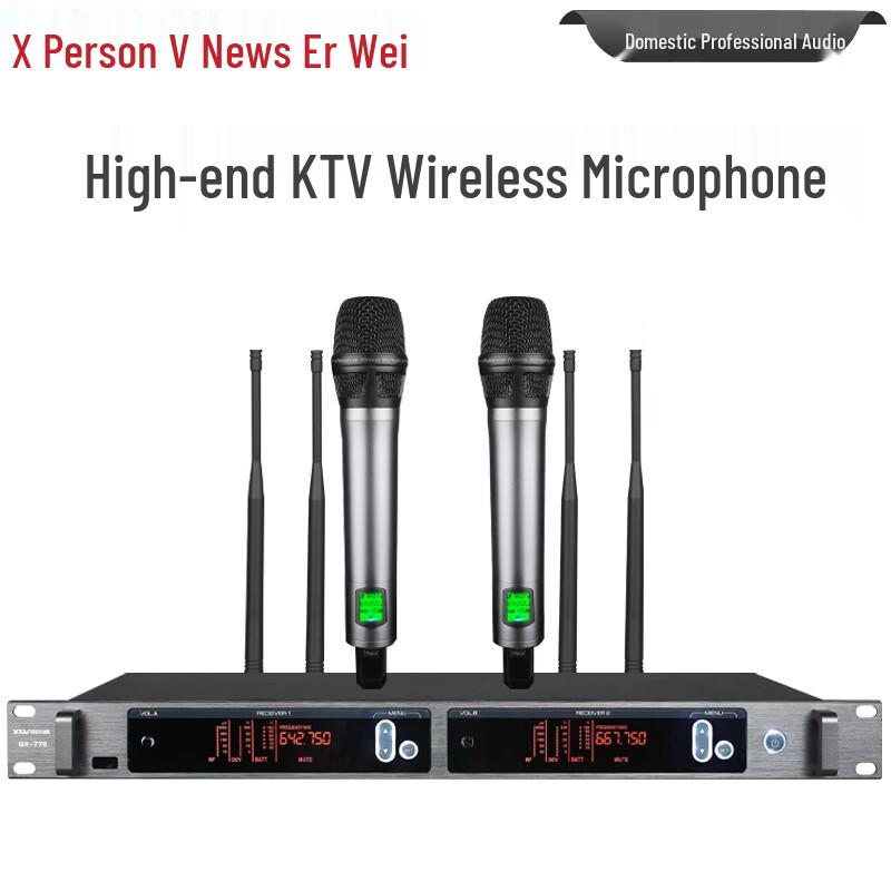 

Xun Er Wei GX-770 Pro True Diversity Wireless Microphone System (CN version)