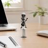 Skull Spring Car Rocking Skull Figurine Acrylic Swaying Skeleton Dashboard Decor