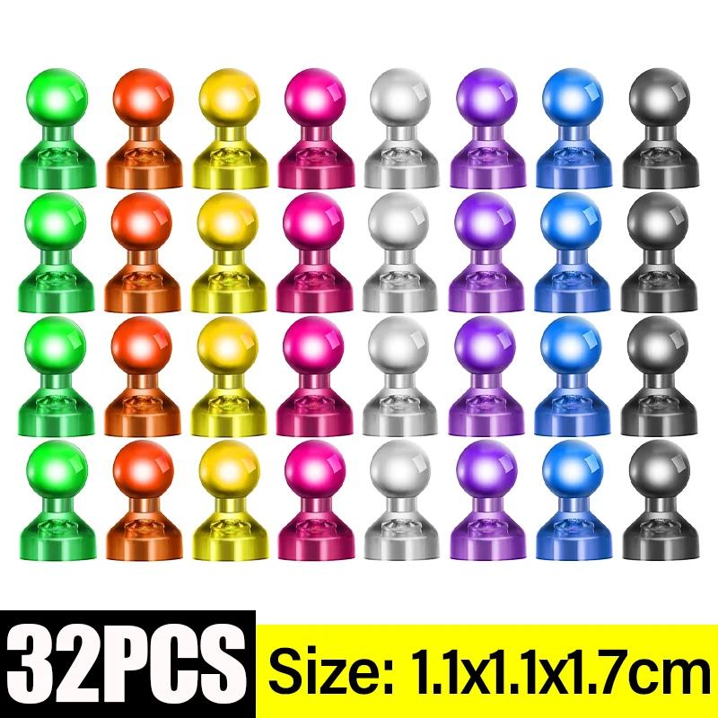 120/8 Stück Magnetische Pinnnadeln Starke Magnetkegel-Pinnnadeln Supermagnete Pinnnadel Kühlschrankaufkleber Pinnnadeln Großhandel