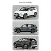 1/32 alloy Toyota RAV4 car toy model, exquisite desktop ornaments, best collection for car model enthusiasts, Halloween gifts