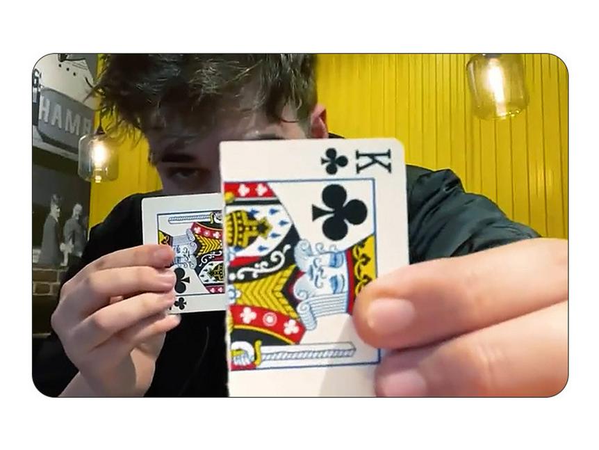 Northern Magic Illusion Playing Cards - Close-Up Visual Magic Props for Douyin Videos