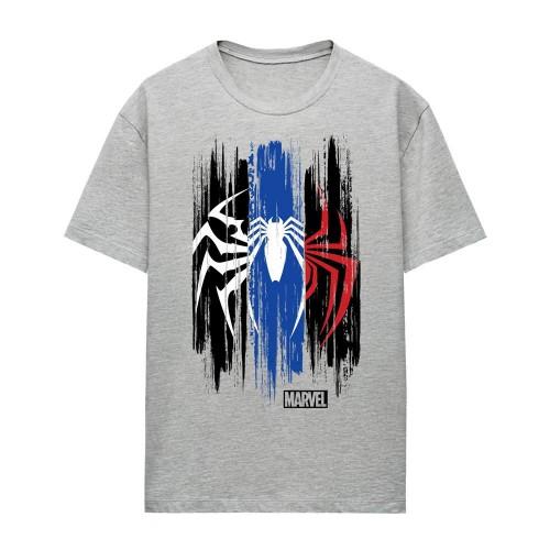 Spider-Man 2 Womens/Ladies Gamerverse Spider Stripes Heather T-Shirt