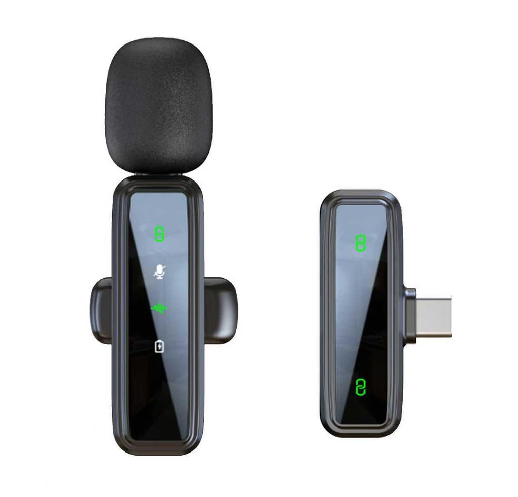 New J81 Lavalier Microphone: Smart Noise Reduction, Wireless J82 Three-in-One Mic