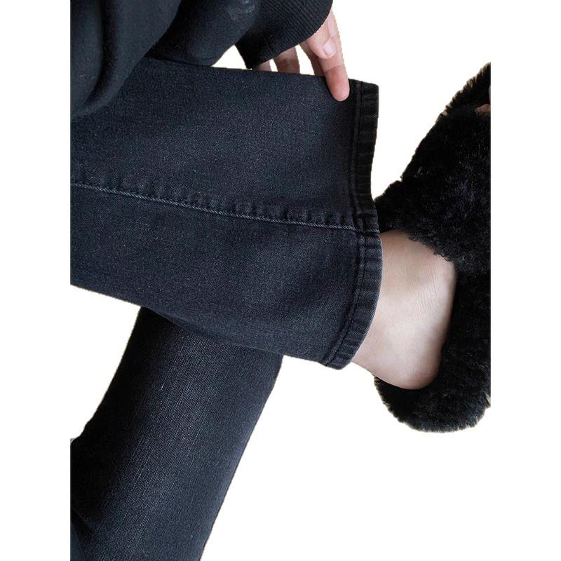High-Waisted Micro-Flare Jeans for Women - Plus Size, American High Street Style (Autumn 2025)