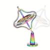 Second Generation Colorful Fingertip Spinner Zinc Alloy Decompression Toy Fingertip Spinner Creative Metal Gyroscope Halloween Christmas Gifts