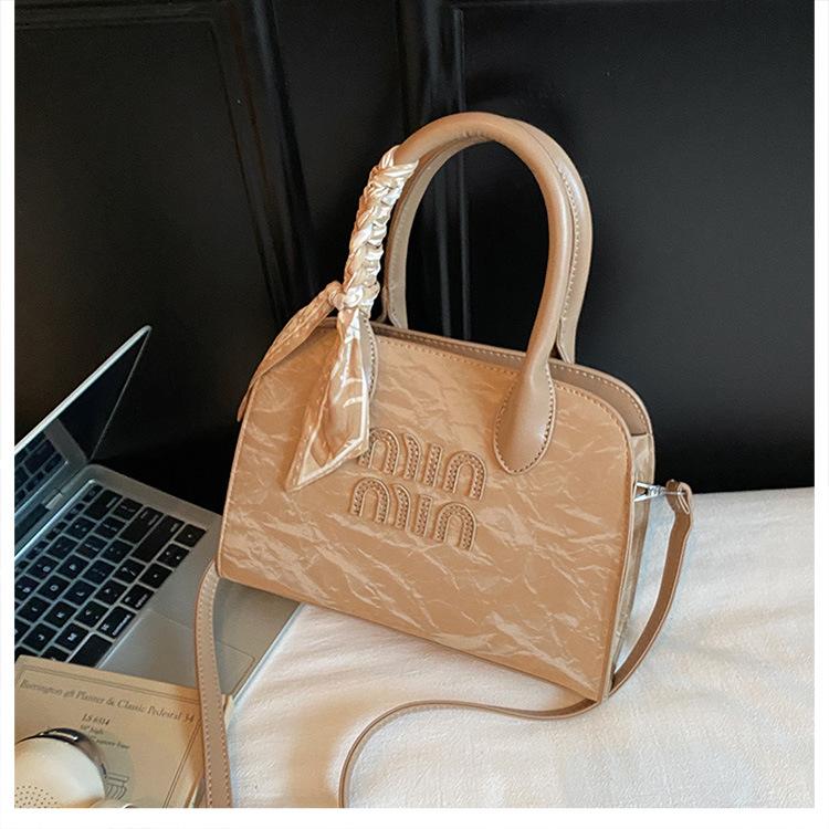 

New popular shell bag women s 2025 trendy shoulder handbag fashionable versatile large-capacity messenger bag women хаки