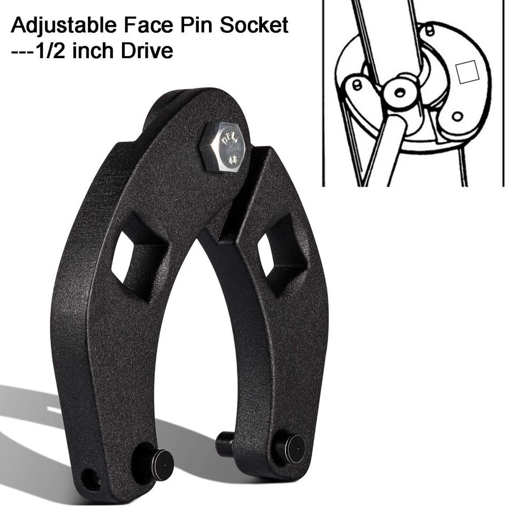 Carbon Steel Hydraulic Cylinder Wrench Black Cylinder Service Tool  Hydraulic System Repair