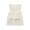 2025 Spring/Summer Women's Slim Strapless Mesh Dress
