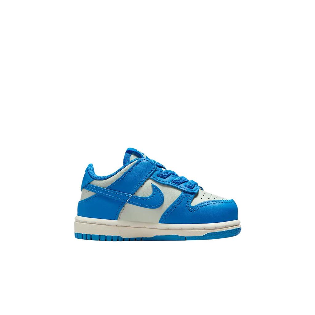 Nike Dunk Leather Low Comfortable Versatile Simple Fashion Walking Shoes Baby Sneaker Blue FB9107-004