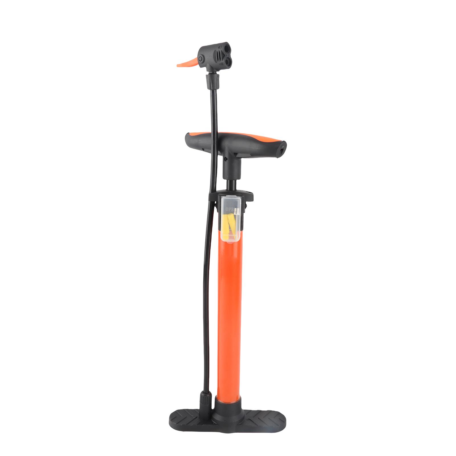 Cycling Pump Multi Functional 160PSI Portable Inflator for Bike and Cars with 3 in 1 Nozzle Air Pump Car Tire air Pump Portable оранжевый
