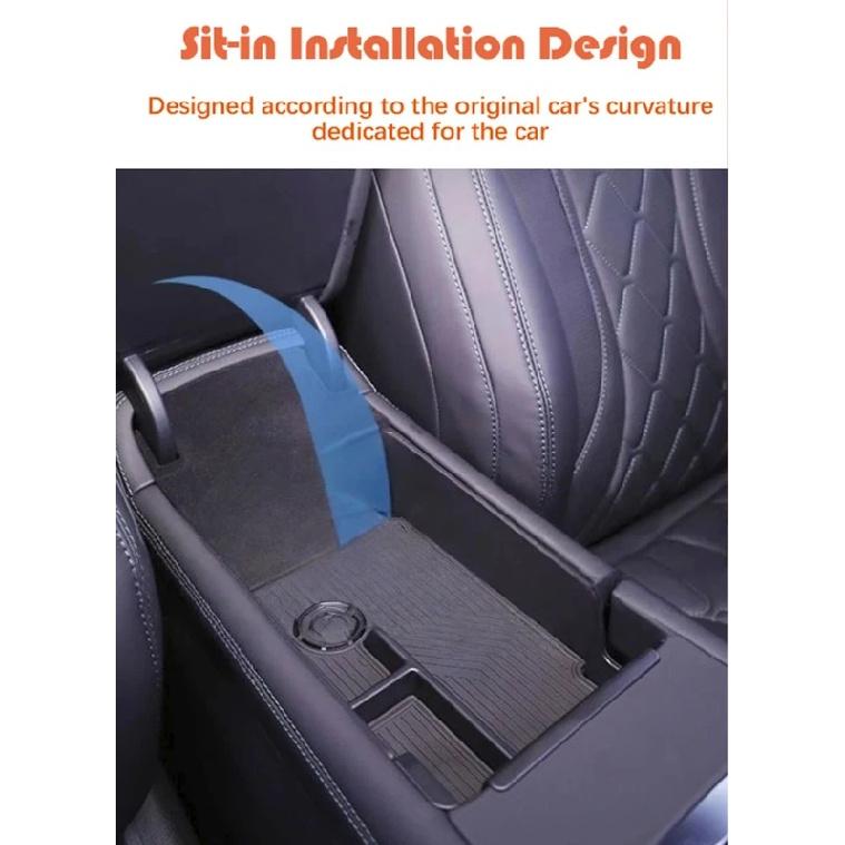 Car Storage Boxes For BYD Sealion 7 07 EV 2024 2025 2026 2027 Anti-slip Armrest Organizer Center Console Holder Auto Accessories