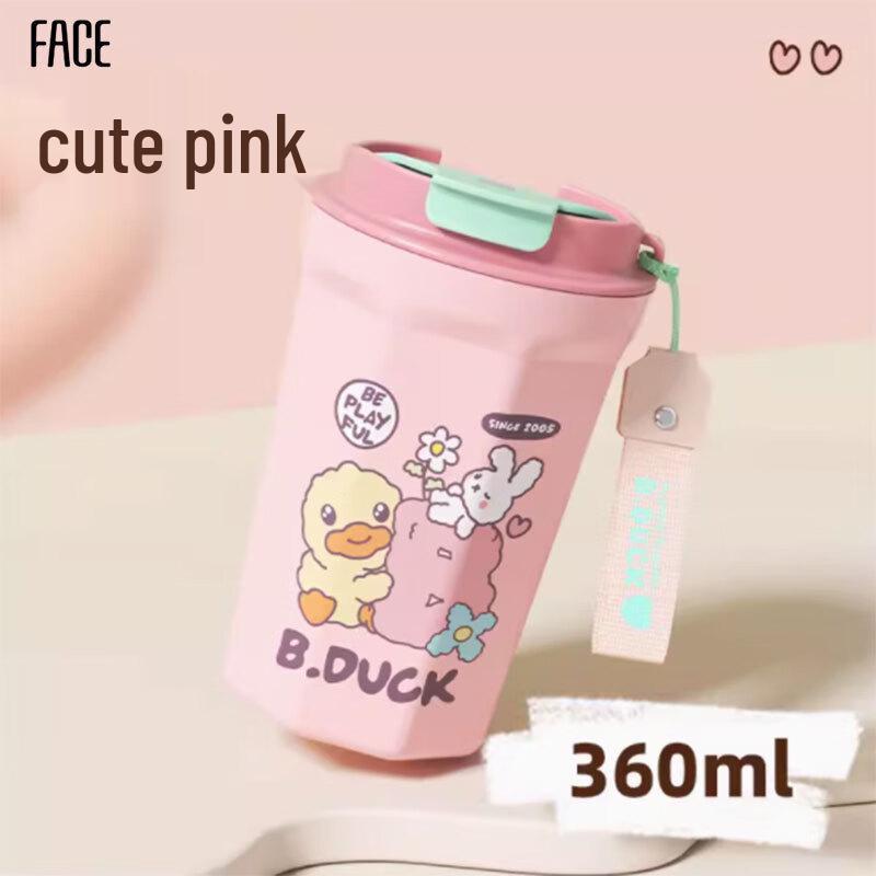 Face 316 Stainless Steel Portable Insulated Coffee Mug