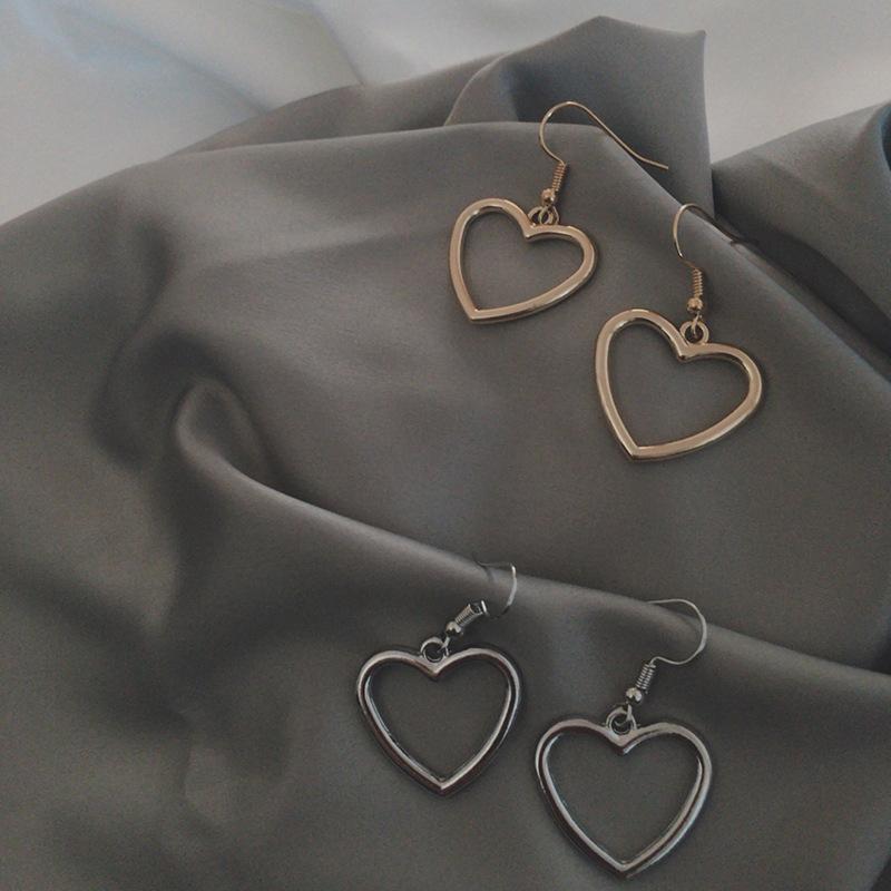 Girls Fashion Heart Hanging Earrings Small Women Drop Earring Jewelry Gifts