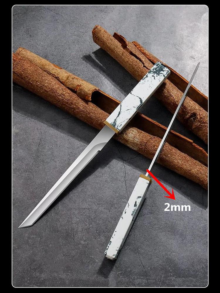 Hot!Portable Multifunctional Tool Knife Outdoor Fashion Fruit Knife Stainless Steel High Hardness Home Kitchen Camping Cooking