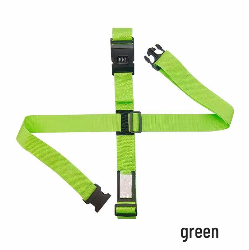 Secure Polypropylene TSA Lock Luggage Strap with Buckle for Cross-Border Travel