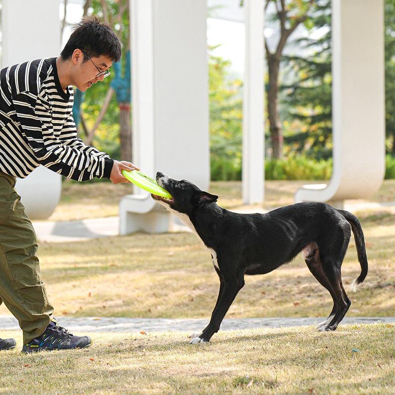 Meianju Thickened Dog Competition Disc for Outdoor Fetch Training