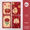 Creative Cute Cartoon A5 Loose-leaf Student Lined Notebook