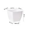 Creative Succulent Imitation Ceramic Pots - Decorative Green Plant Ornaments for Home, Balcony, or Office