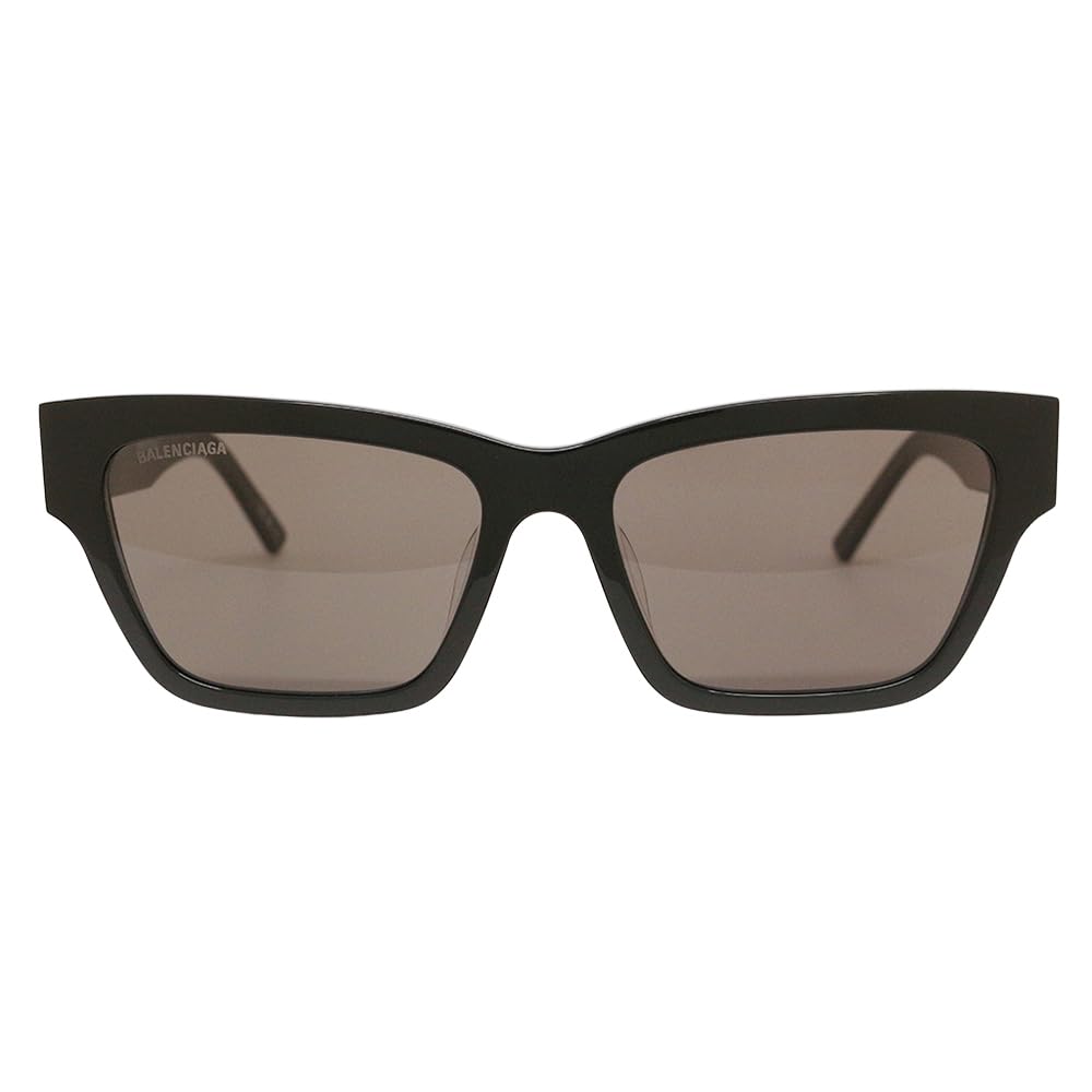 Balenciaga Sunglasses Free Size BB0307SA-001 BLACK-BLACK-GREY [Used]
