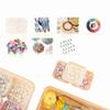 Clip Closure Fuse Beads Organizer Large Capacity Craft Storage Tool Box  DIY