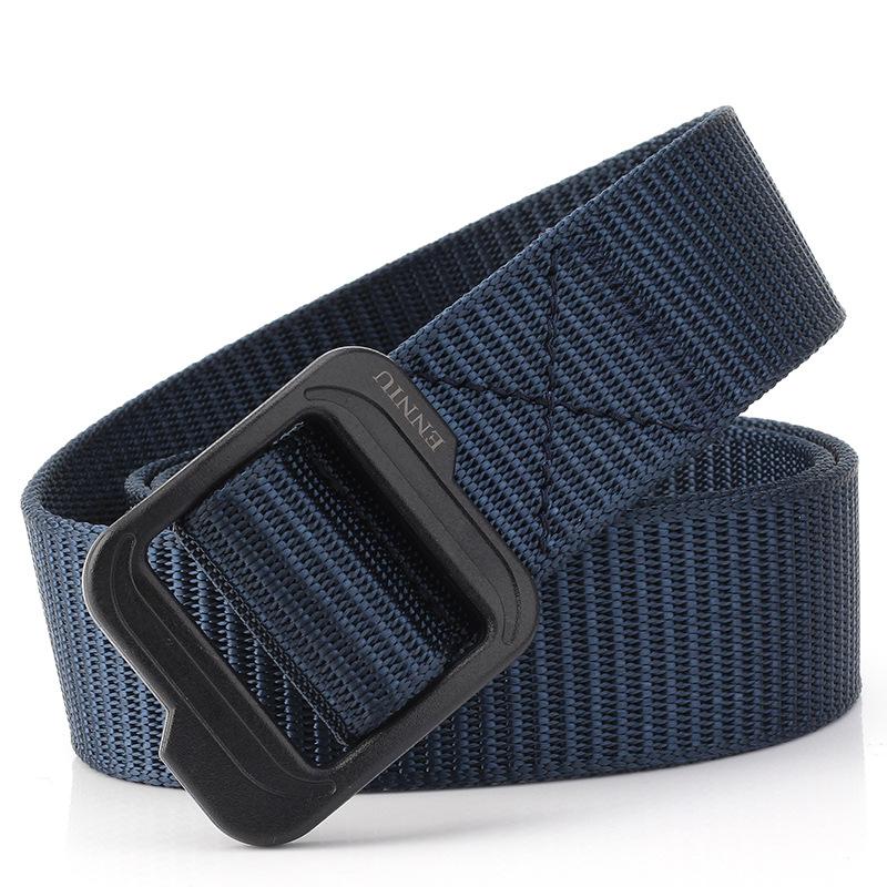 Belt Unisex Versatile And Slimming With Metal Buckle Belt Paired With Jeans