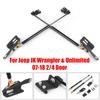 1 Pair Front Hood Lift Support Kit Struts Bar Rods Assist Kit For Jeep Wrangler JK Models 2011-2018 Gas Spring Bracket