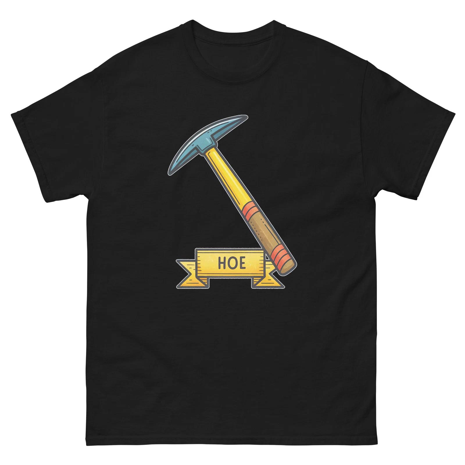 Hoe Farming Rural Life Agriculture T-Shirt L