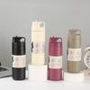 Portable 304 Stainless Steel Insulated Straw Water Bottle with Handle