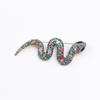 Stylish and Elegant Zodiac Animal Snake Brooch Personalized Luxury Accessory Pin Gift