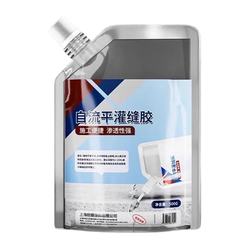 Concrete Crack Repair Filler 500ml Seamless Self-Leveling Compound for Floor Wall and Driveway Surface Restoration