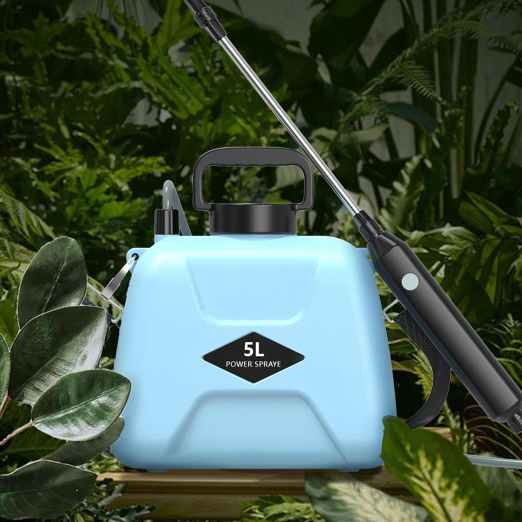 Pump Sprayers Watering Spray Bottle Telescope Rod Multiple Nozzles Electric Sprinkler Can