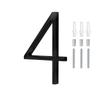 Outdoor Use Metal House Numbers Modern Design House Number Sign  Yard Decoration