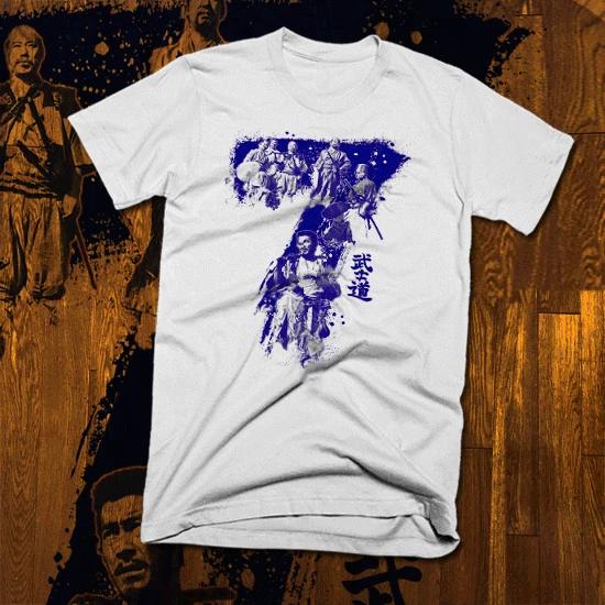 Samurai T-Shirt Bushido Kanji Ronin Akira Shogun Warrior Japanese Retro New tee 3XL