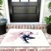 Adorable Aristocats Marie Cat Pink Bow Rug - Soft & Washable Floor Mat for Living Room, Bedroom, Kitchen, Bathroom, Entryway D