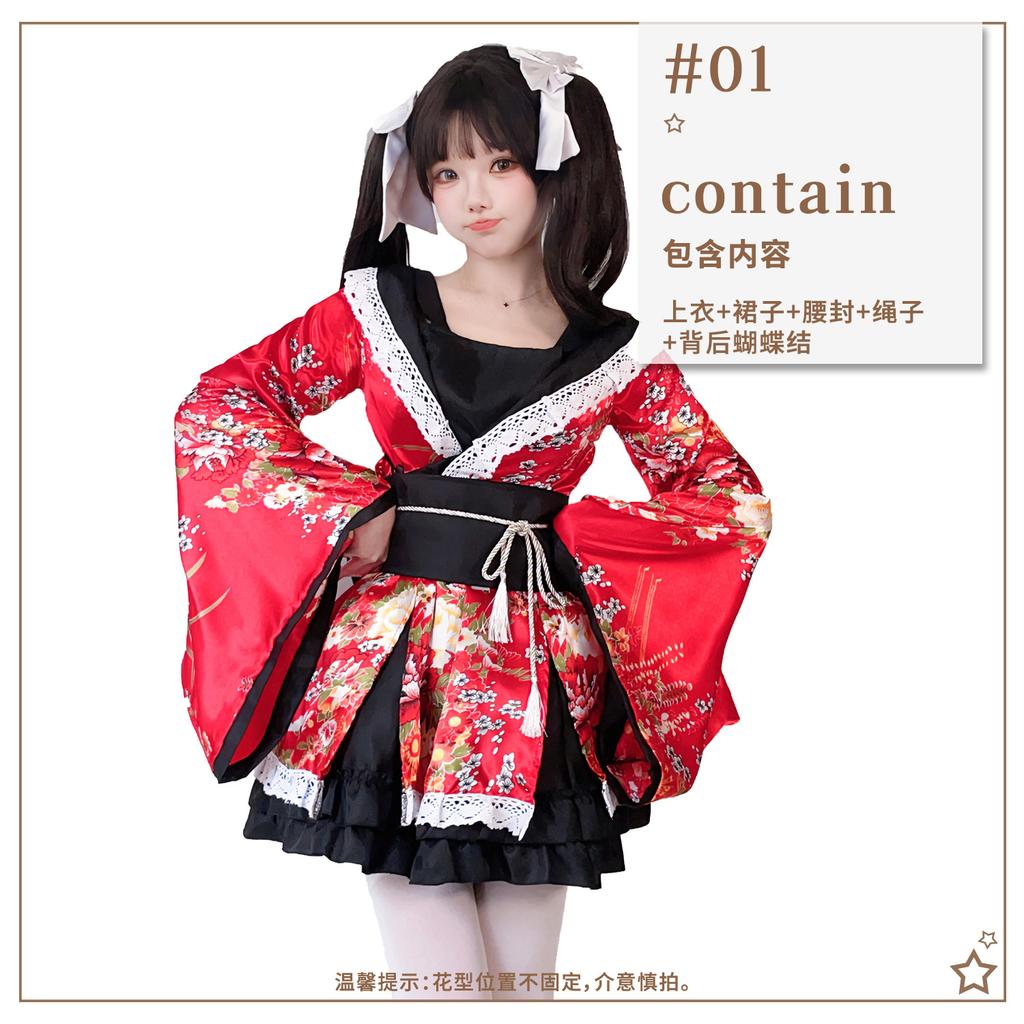 Japanese Pure Land dance costume cosplay Wear Lolita-style dance costumes and maid outfits for anime events cos Performance