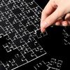 Puzzle Dificil Puzzle Transparent pentru Creier, Teaser Adulți Adolescenți, Puzzle-uri Imposibile Provocare pentru Profesori, Familie, Seară de Joc, 198 Piese