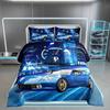 Feelyou Boys Race Car Twin Size Bedding Set Kids Racing Car Comforter Extreme Sports Comforter Set for Teens Cool Car Comforter Car Room Dec