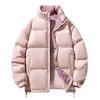 Winter Cotton-padded Clothes for Couples, Men's and Women's Stand-up Collars Can Be Opened Twice, Outdoor Trend Sports Thickened Cotton Clothes