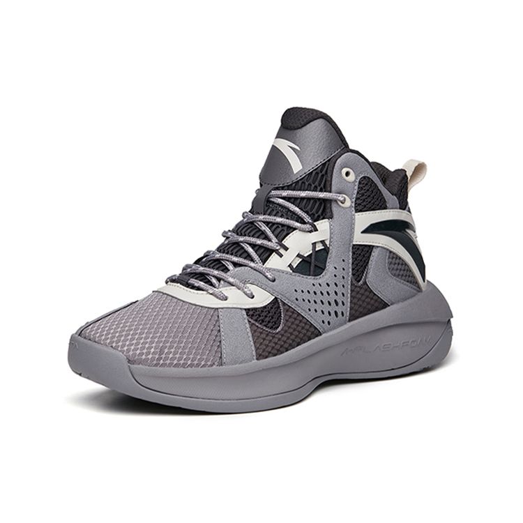 Anta Wind Tunnel 2 Basketball Shoes Men Sneakers Gray 112211620S-2