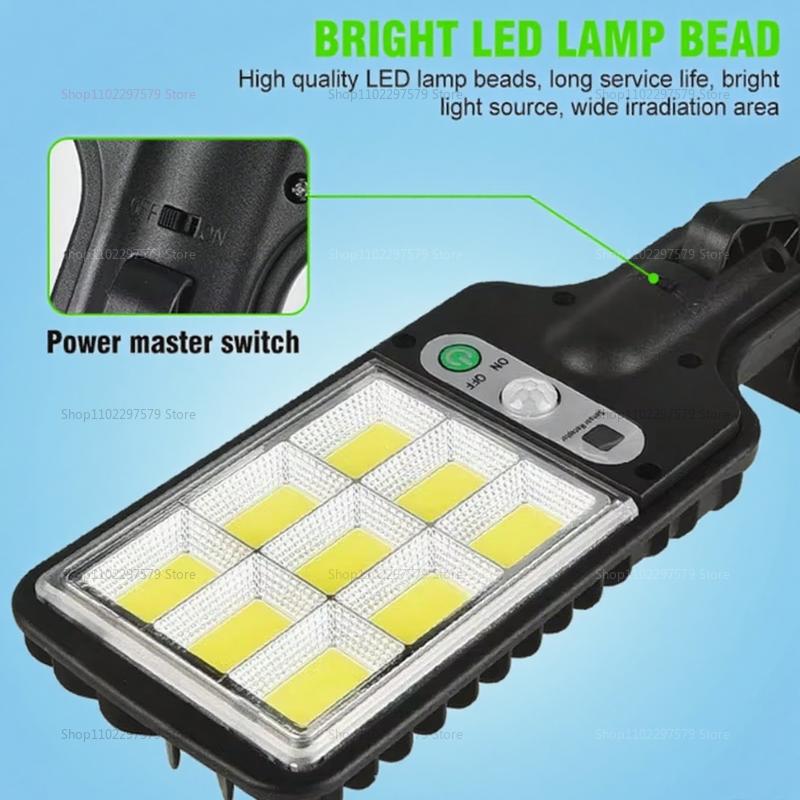 2025 Outdoor Waterproof LED Motion Sensor Lights Remote Control Induction Lighting for Garden Patio Garage Security Night Lamp