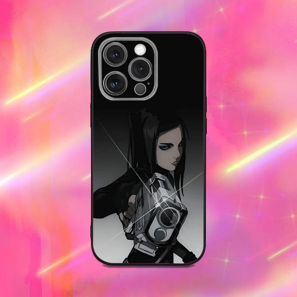 

Anime E-ergo P-Proxy Phone Case For iPhone 16,15,14,13,12,11,Pro,Max,Plus,X,XS,XR,SE,8,7,Mini,Soft Silicone Black Case iPhone11