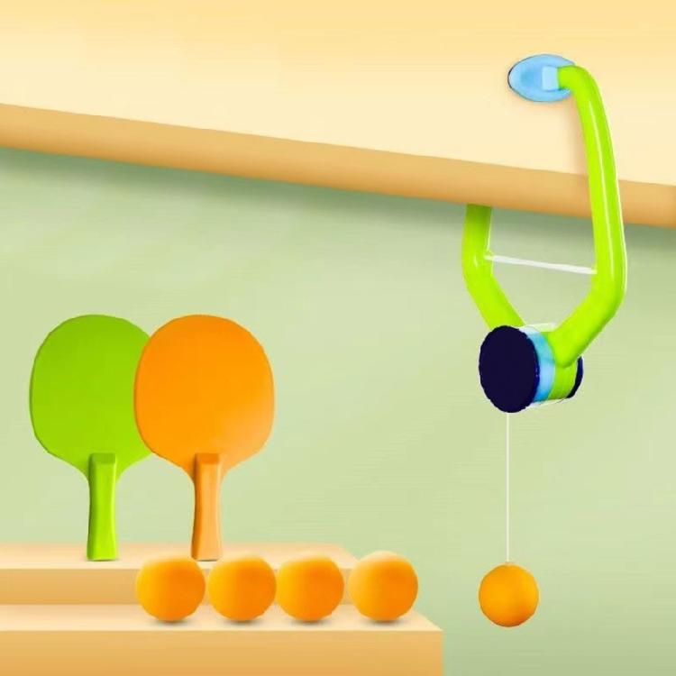 Quick Installation Indoor PingPong Trainer Using Suspension System Suitable for Parent Interaction and Development