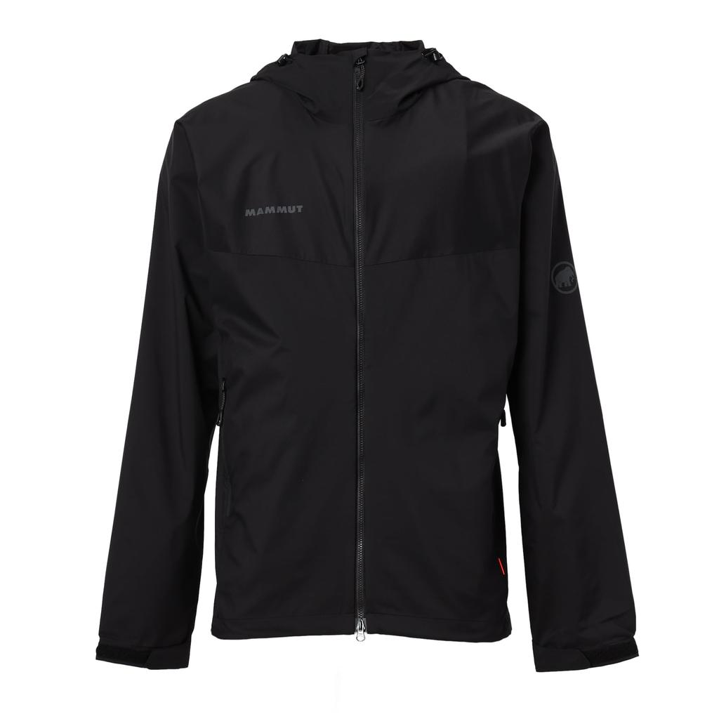 Glider Windbreaker Hooded Jacket CE Asian Fit Glider WB Hooded Jacket CE AF Men L Black [Mammut] Men's / 1012-00800