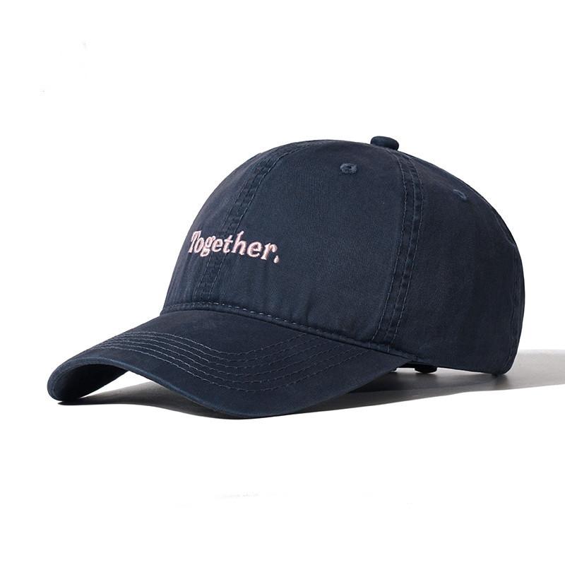 Spring Letter Baseball Cap For Ladies Casual Sun Protection Cotton Material