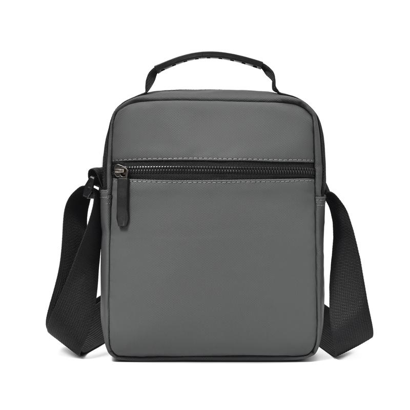 Męska Torba na Ramię Oxford Lekka Jednolity Kolor Dojazdowa Torba na Ramię Podróż Służbowa Wielowarstwowa Torba Crossbody