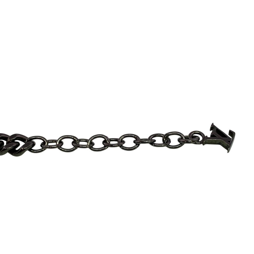 LOUIS VUITTON M00508 metal LV Instinct bracelet Silver metal Used