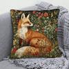 Vikama Vintage Forest Fox Pillowcase Machine Washable Home Decor Inspired By William Morris'S Dream Fox Suitable For Any Room
