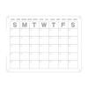 Message Note Monthly Weekly Planner Schedule Rewritable Fridge Clear Board  Kitchen