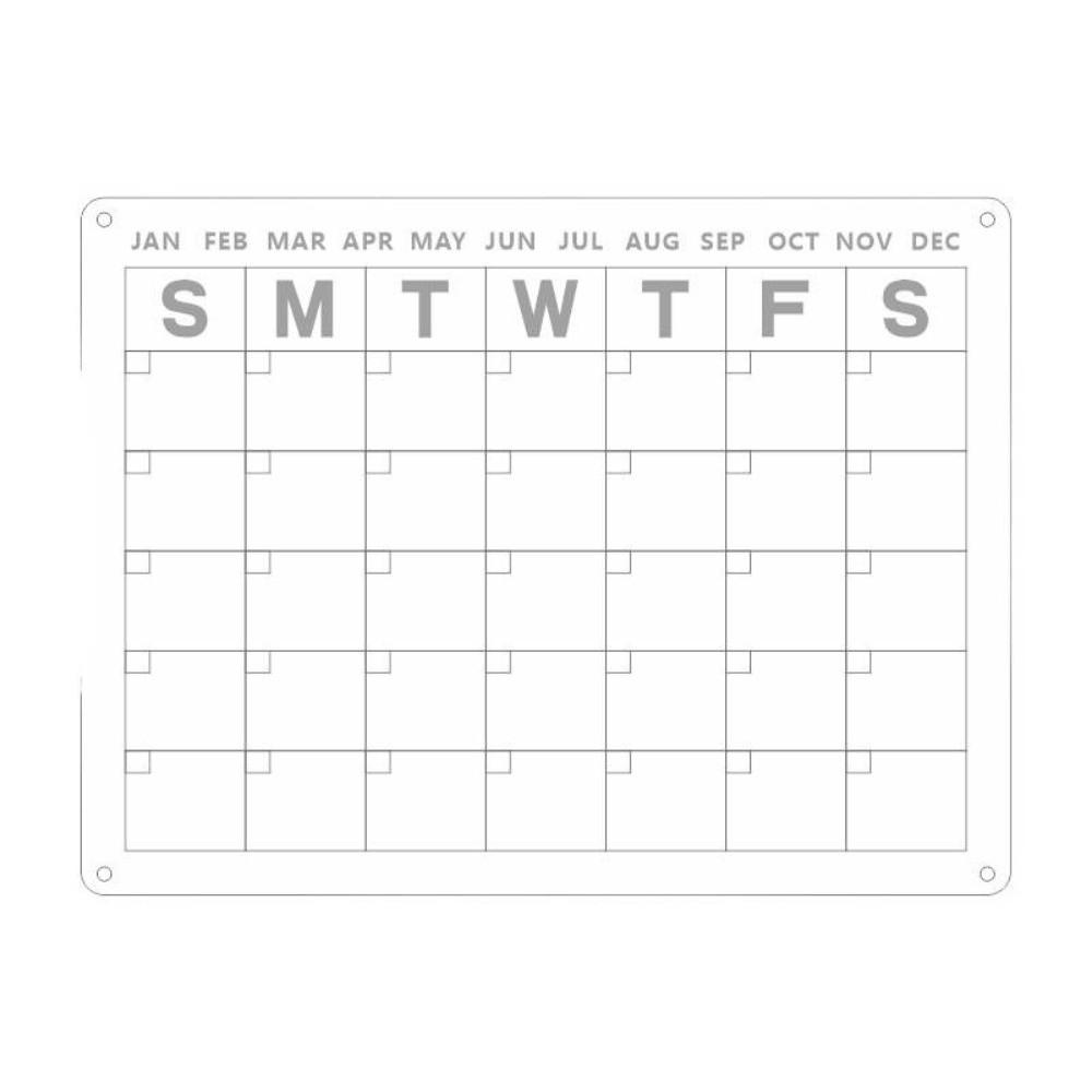 Message Note Monthly Weekly Planner Schedule Rewritable Fridge Clear Board  Kitchen